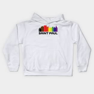 Saint Paul Pride Skyline Kids Hoodie